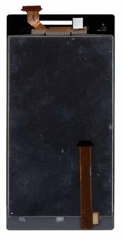 Матрица с тачскрином (модуль) для HTC Windows Phone 8S (A620e) черный + синий Матрица с тачскрином (модуль) для HTC Windows Phone 8S (A620e) черный + синий - фото 2