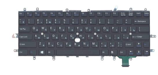 Клавиатура для ноутбука Sony Vaio (SVD11) Black, (No Frame), RU Клавиатура для ноутбука Sony Vaio (SVD11) Black, (No Frame), RU - фото 2