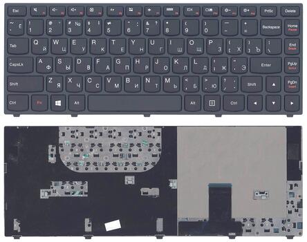 Клавиатура для ноутбука Lenovo Ideapad (Yoga 13) Black, (Black Frame) RU Клавиатура для ноутбука Lenovo Ideapad (Yoga 13) Black, (Black Frame) RU