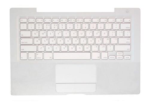 Клавиатура для ноутбука Apple MacBook (A1181) White, (White TopCase), RU - фото 2