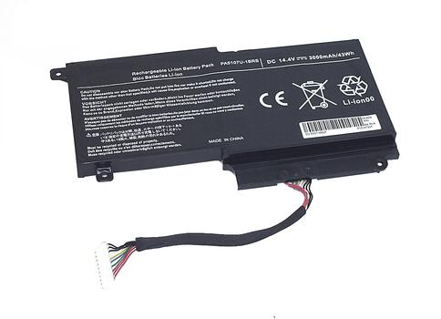 Аккумуляторная батарея для ноутбука Toshiba PA5107U-1BRS Satellite L55 14.4V Black 3000mAh OEM - фото 6