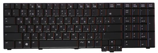 Клавиатура для ноутбука HP Elitebook (8730W) с указателем (Point Stick), Black, RU Клавиатура для ноутбука HP Elitebook (8730W) с указателем (Point Stick), Black, RU - фото 2