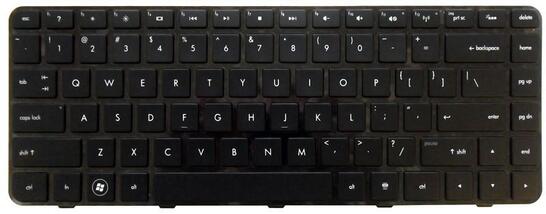 Клавиатура для ноутбука HP Pavilion (DM4-1000, DV5-2000, DV5-2100) с подсветкой (Light), Black, (Black Frame) RU - фото 2