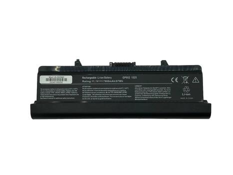 Усиленная аккумуляторная батарея для ноутбука Dell RN873 Inspiron 1525 11.1V Black 7800mAh OEM Усиленная аккумуляторная батарея для ноутбука Dell RN873 Inspiron 1525 11.1V Black 7800mAh OEM