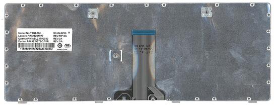Клавиатура для ноутбука Lenovo IdeaPad (G480), Black, (Black Frame), RU Клавиатура для ноутбука Lenovo IdeaPad (G480), Black, (Black Frame), RU - фото 3