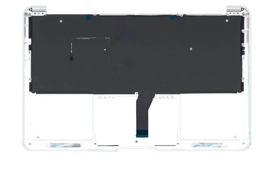 Клавиатура для ноутбука Apple MacBook Air 2013+ (A1465) Black, (Silver TopCase), RU (горизонтальный энтер) Клавиатура для ноутбука Apple MacBook Air 2013+ (A1465) Black, (Silver TopCase), RU (горизонтальный энтер) - фото 2