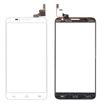 Тачскрин (Сенсорное стекло) для смартфона Alcatel Idol 2S 6050Y белое Тачскрин (Сенсорное стекло) для смартфона Alcatel Idol 2S 6050Y белое