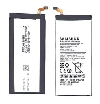 Аккумуляторная батарея для смартфона Samsung EB-BA500ABE Galaxy A5 SM-A500F 3.8V Black 2300mAh 8.74Wh