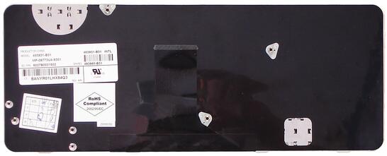 Клавиатура для ноутбука HP Presario (CQ20) Black, RU - фото 3