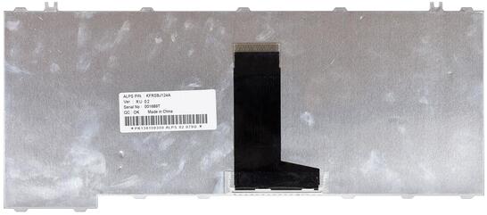 Клавиатура Toshiba Satellite (A200, A205, A300, A305, A400, A405, M200, M205, M300, M305, L200, L300, L305, L300D, L305D, L455, L450, L450D, L455D, Pro M200) SIlver, RU (вертикальный энтер) - фото 3
