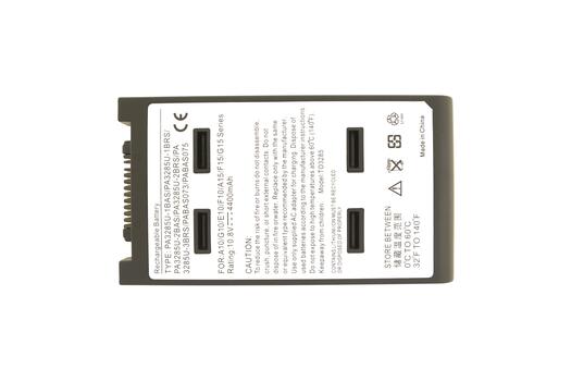Аккумуляторная батарея для ноутбука Toshiba PA3285U Qosmio F10 10.8V Black 5200mAh OEM
