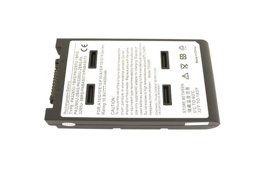 Аккумуляторная батарея для ноутбука Toshiba PA3285U Qosmio F10 10.8V Black 5200mAh OEM - фото 4