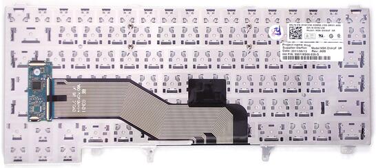 Клавиатура для ноутбука Dell Latitude E5420, E6220, E6320, E6420, E6430 Black, RU/EN - фото 8