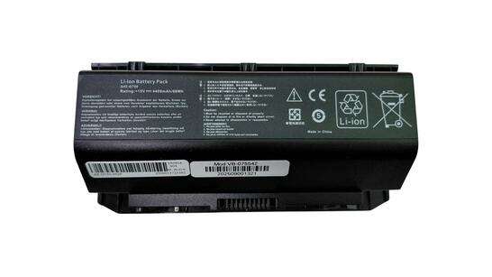 Аккумуляторная батарея для ноутбука Asus A42-G750 15V Black 4400mAh OEM