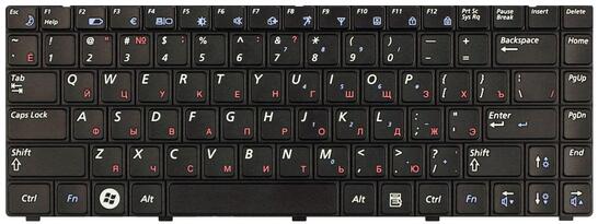 Клавиатура для ноутбука Samsung (X420) Black, RU - фото 2