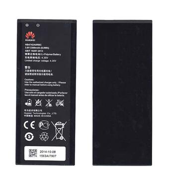 Аккумуляторная батарея для Huawei HB4742A0RBC Honor 3C 3.8V Black 2300mAh 8.8Wh