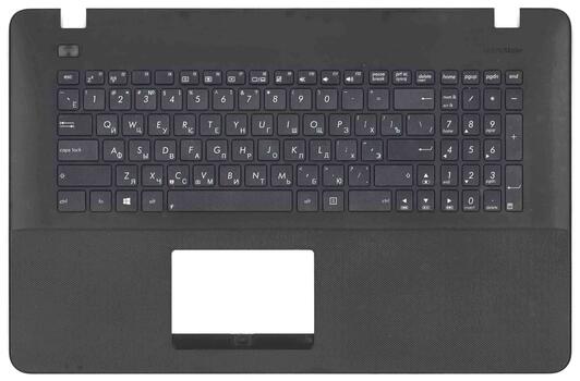 Клавиатура для ноутбука Asus (X751) Black, (Silver TopCase), RU - фото 2