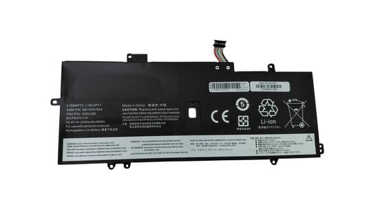 Аккумуляторная батарея для ноутбука Lenovo L18M4P72 ThinkPad X1 Yoga 4th Gen 15.4V Black 3200mAh OEM