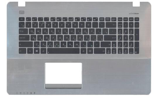 Клавиатура для ноутбука Asus (X750LN) Black, (Silver TopCase), RU - фото 2