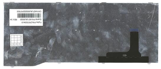 Клавиатура для ноутбука Fujitsu LifeBook (LH532, LH522) Black, (Black Frame) RU - фото 8