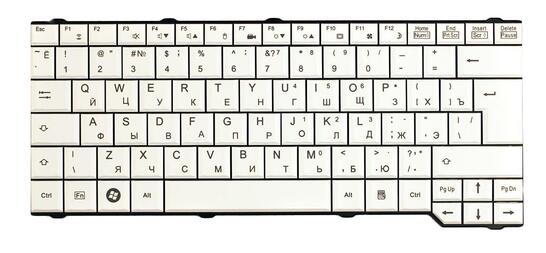 Клавиатура для ноутбука Fujitsu Amilo SA3650, Esprimo V6505, V6515, V6535, V6545, LI3710, Pa3575, PI3525, PA3553, PA3515  White, RU (вертикальный энтер) - фото 2