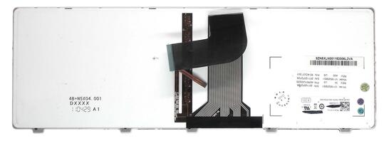 Клавиатура Dell Inspiron (M4040, M4110, M5040, N4050, N4110) Vostro (1540, 3550) с подсветкой (Light), Black, (Black Frame) RU/EN - фото 8