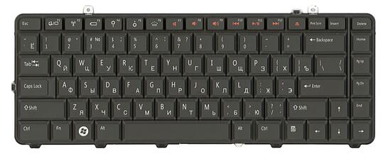 Клавиатура для ноутбука Dell Studio 1535, 1536, 1537, 1555, 1557, 1558 с подсветкой (Light). Black, RU - фото 2