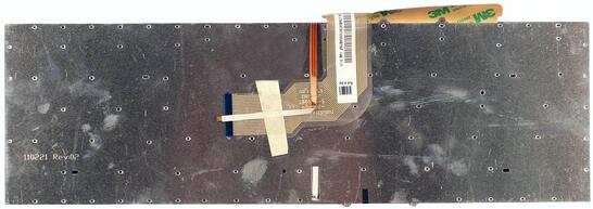 Клавиатура для ноутбука Samsung (RF712) с подсветкой (Light), Black, (No Frame), RU - фото 3