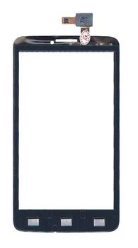 Тачскрин (Сенсорное стекло) для смартфона Alcatel One Touch SCRIBE EASY 8000D черное Тачскрин (Сенсорное стекло) для смартфона Alcatel One Touch SCRIBE EASY 8000D черное