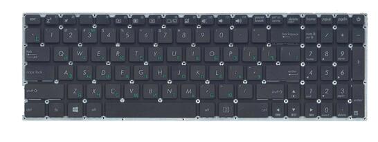 Клавиатура для ноутбука Asus (X540) Black, (No frame) RU Клавиатура для ноутбука Asus (X540) Black, (No frame) RU - фото 2