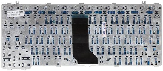 Клавиатура Toshiba Satellite A600, T130, T135, U400, U405, U500, U505, Portege M800, M900, Black, Mat, RU (вертикальный энтер) - фото 3