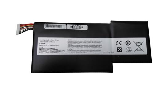 Аккумуляторная батарея для ноутбука MSI BTY-M6K GF63 11.4V Black 4600mAh OEM