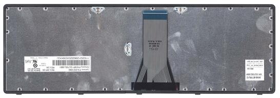Клавиатура для ноутбука Lenovo IdeaPad Flex 15, G500S, G505, G505A, G505G, G505S, S500, S510, S510p, Z510, Black, (Silver Frame), RU - фото 3