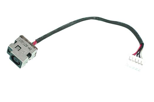 Разъем питания для ноутбука HP Pavilion DV6-3000, DV7-4000 с кабелем 11.5 см - фото 2