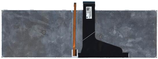 Клавиатура Toshiba Satellite (L50D-A, L70-A, S50-A, S50D-A, S70-A, S70D-A, S70T-A, S75-A, S75D-A, S75T-A) с подсветкой (Light), Black, (Silver Frame) RU - фото 3