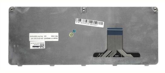 Клавиатура для ноутбука Dell Inspiron Mini (1090) Black, (Black Frame) RU - фото 3