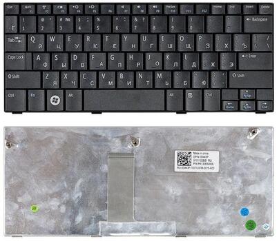 Клавиатура для ноутбука Dell Inspiron Mini (1011, 1010) Black, RU - фото 6