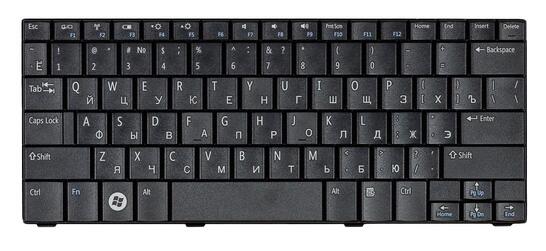 Клавиатура для ноутбука Dell Inspiron Mini (1011, 1010) Black, RU - фото 7