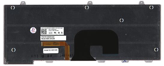 Клавиатура для ноутбука Dell Alienware (M14x R1, M14x R2) с подсветкой (Light), Black, RU/EN - фото 3