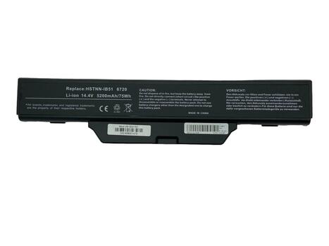 Аккумуляторная батарея для ноутбука HP Compaq HSTNN-IB51 6720s 14.4V Black 5200mAh OEM Аккумуляторная батарея для ноутбука HP Compaq HSTNN-IB51 6720s 14.4V Black 5200mAh OEM