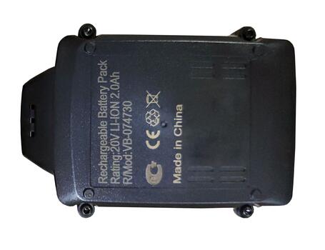 Аккумулятор для шуруповерта Worx WA3511 2.0Ah 20V черный Ni-Cd - фото 2