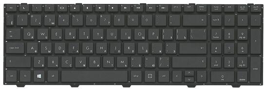 Клавиатура для ноутбука HP ProBook (4540S, 4545S) Black, (No Frame) RU - фото 2