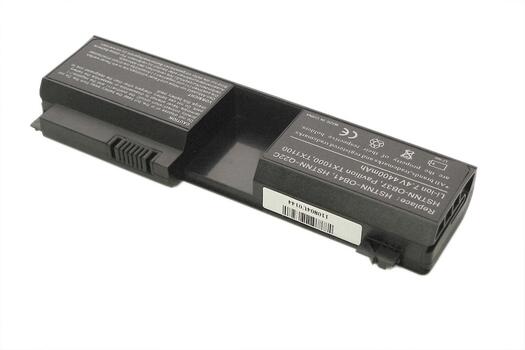 Аккумуляторная батарея для ноутбука HP Compaq HHSTNN-OB37 Pavilion TX1000 7.4V Black 4400mAh OEM Аккумуляторная батарея для ноутбука HP Compaq HHSTNN-OB37 Pavilion TX1000 7.4V Black 4400mAh OEM