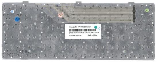 Клавиатура для ноутбука MSI (U160, U135) White, (White Frame), RU Клавиатура для ноутбука MSI (U160, U135) White, (White Frame), RU - фото 3