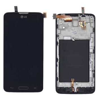 Матрица с тачскрином (модуль) для LG L90 D410 с рамкой черный Матрица с тачскрином (модуль) для LG L90 D410 с рамкой черный