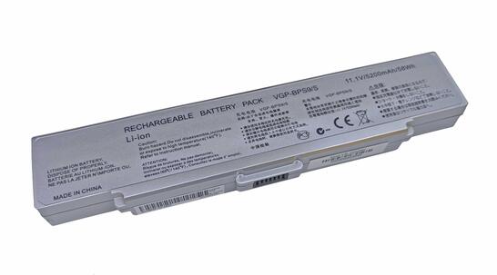 Аккумуляторная батарея для ноутбука Sony VAIO VGP-BPS9B VGN-NR260E 11.1V Silver 5200mAh OEM Аккумуляторная батарея для ноутбука Sony VAIO VGP-BPS9B VGN-NR260E 11.1V Silver 5200mAh OEM - фото 2