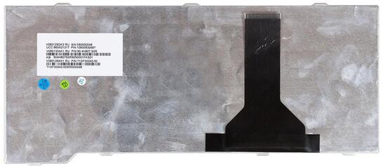 Клавиатура для ноутбука Fujitsu Amilo SA3650, Esprimo V6505, V6515, V6535, V6545, LI3710, Pa3575, PI3525, PA3553, PA3515 Black, RU (вертикальный энтер) - фото 3