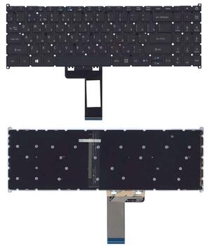 Клавиатура для ноутбука Acer Swift 3 SF315 Black, (No Frame), RU - фото 6