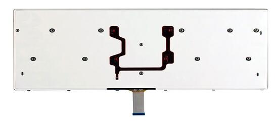 Клавиатура для ноутбука Apple MacBook 15.4&quot; (A1260) Silver, (No Frame), RU (горизонтальный энтер) - фото 3