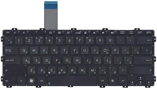 Клавиатура для ноутбука Asus VivoBook (X301) Black, (No Frame), RU - фото 2
